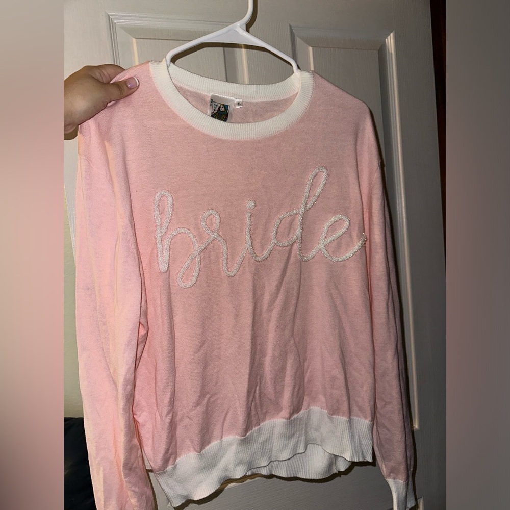 Pink Bride Long Sleeve Queen of Sparkles
Size S
